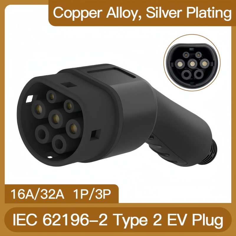 Ev Charger Adapter - New Type2 Male/Female EV Charger Plug