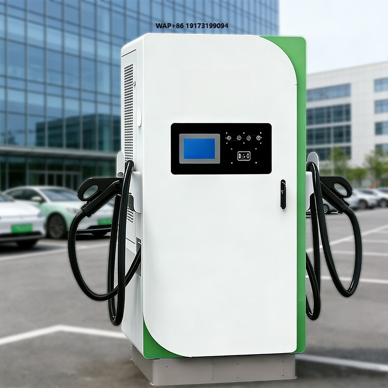 Ev Charging Pile - 60kw CCS2+CHAdeMO OCPP Fast Car EV