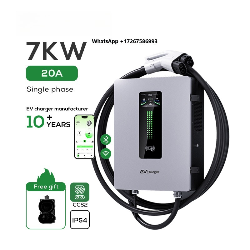 Home Ev Charger - Ovrod Wall Mounted Ev Home Charging
