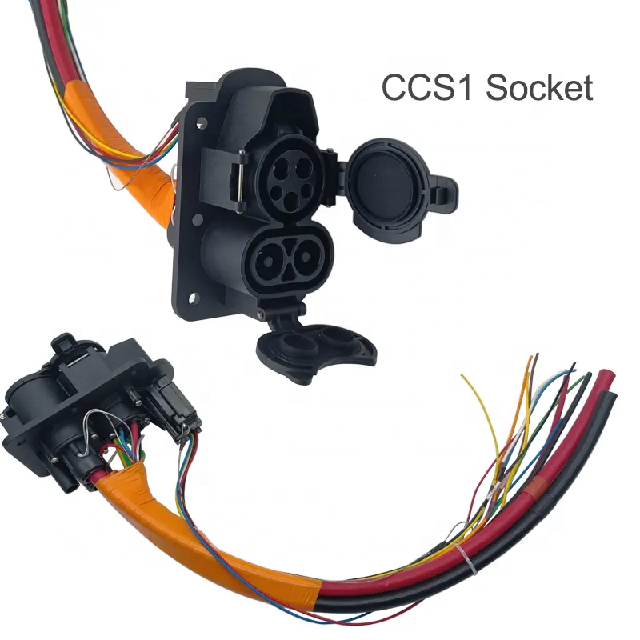 Ev Charging Cable - WUFEN SAE J1772-3 CCS1 Socket 80A-200A