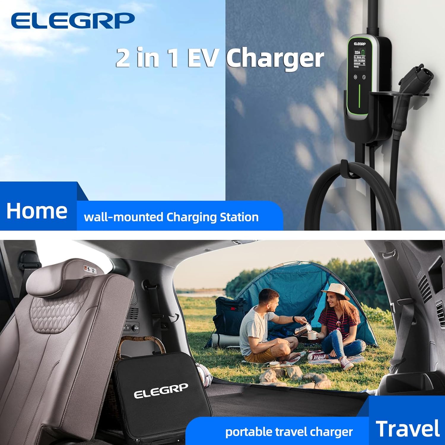 ELEGRP 32 Amp Portable Electri - Home Ev Charger review and price