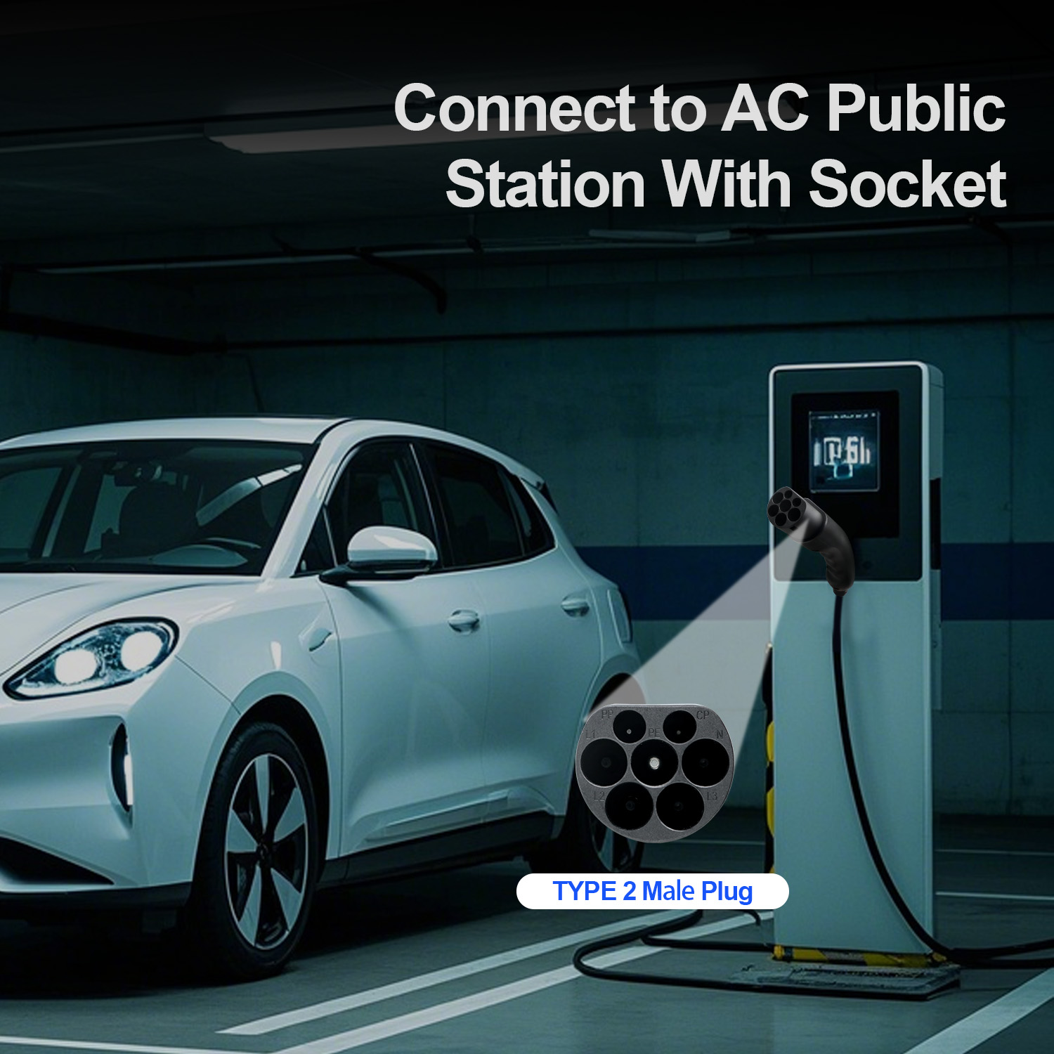Kolanky EV Charging Male Plug  - Ev Charging Cable review and price
