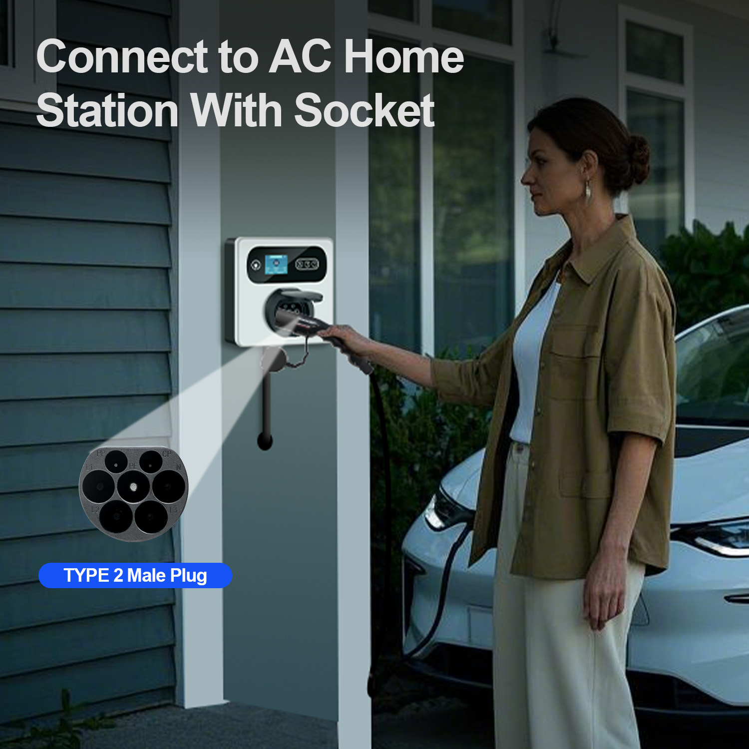 Kolanky EV Charging Male Plug  - Ev Charging Cable review and price