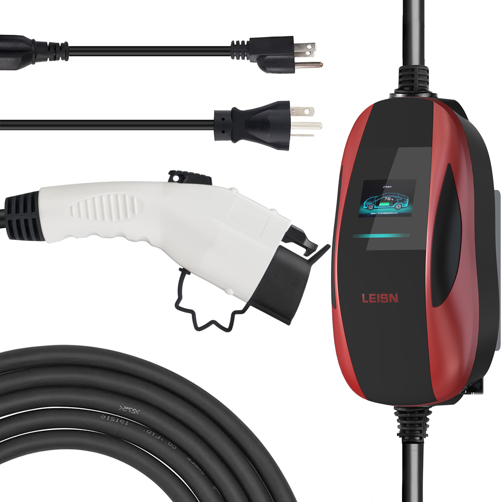 22KW 32A Portable Electric Car - Portable Ev Charger review and price