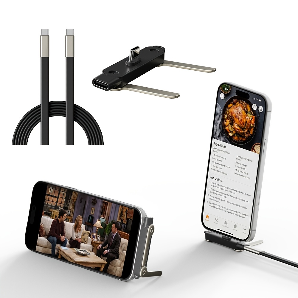 2‑in‑1 Type‑C Male to Female A - Type 2 Charger review and price