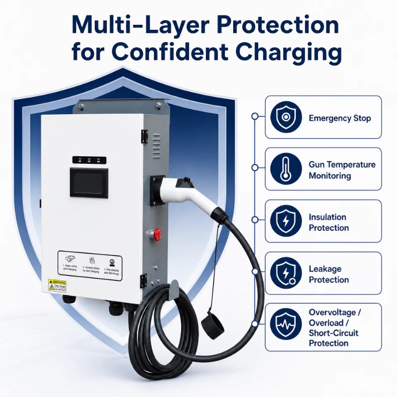 Floor-mounted Charging Station - Ev Charger review and price