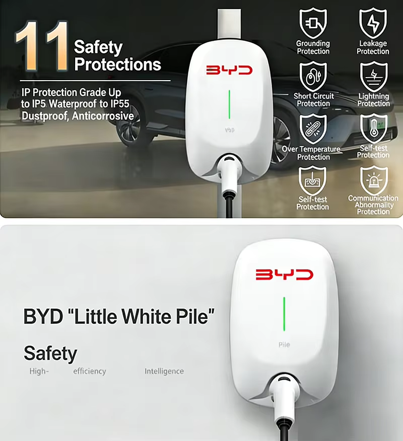 7KW Wall‑Mounted AC EV Chargin - Home Ev Charger review and price