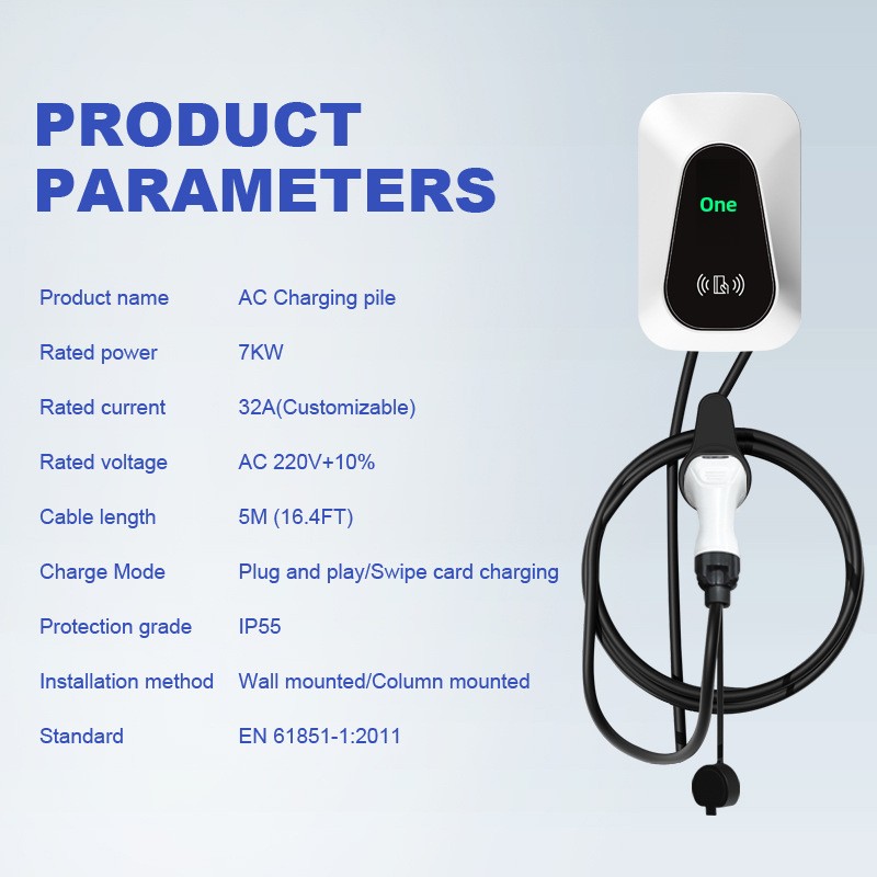European-standard 7kW Type 2 E - Ev Charger review and price