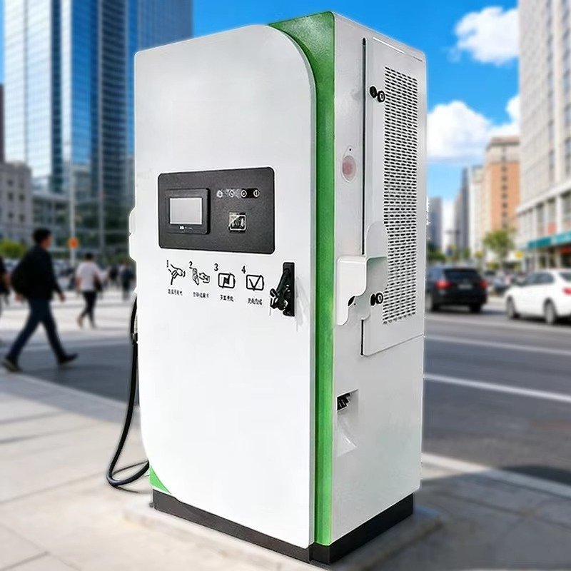 60kw  CCS2+CHAdeMO OCPP Fast C - Ev Charging Pile review and price