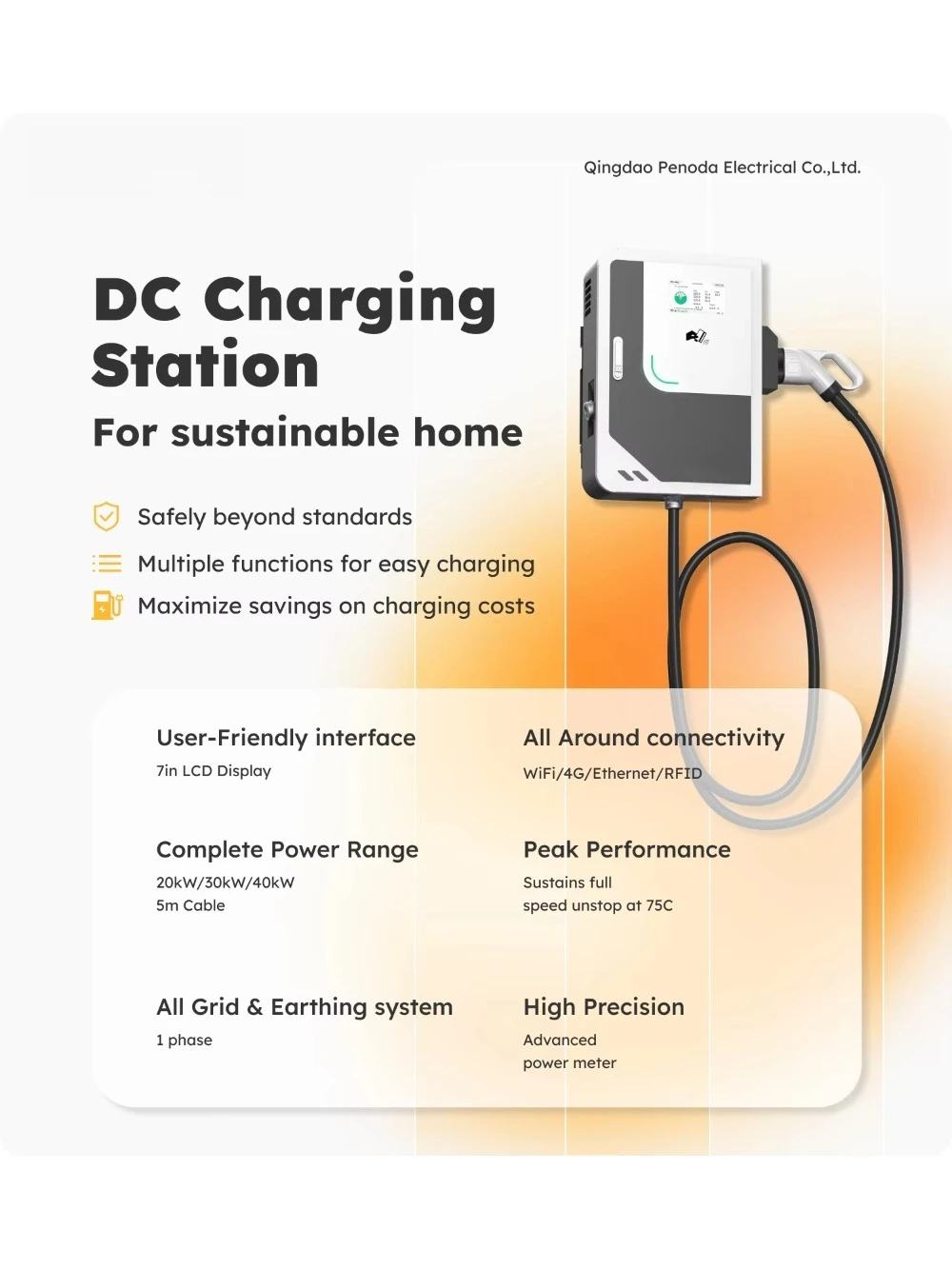 High Performance Evse 30kw 40k - Ev Charging Pile review and price