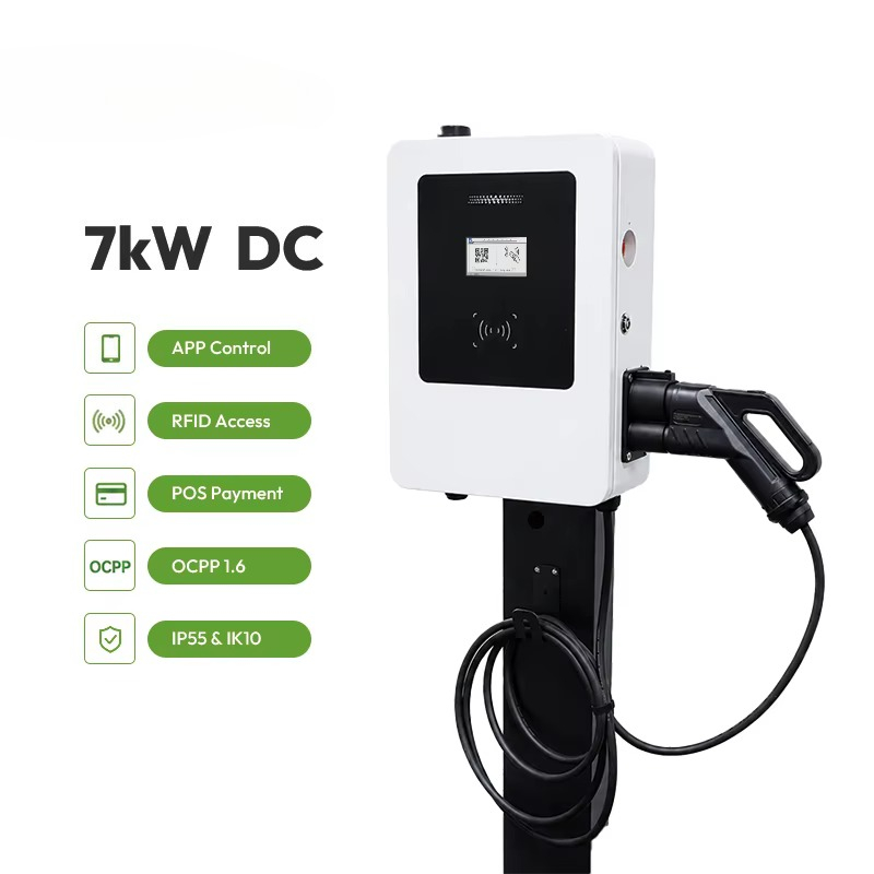 New 7kW DC Fast EV Charger CCS - Ev Charger review and price